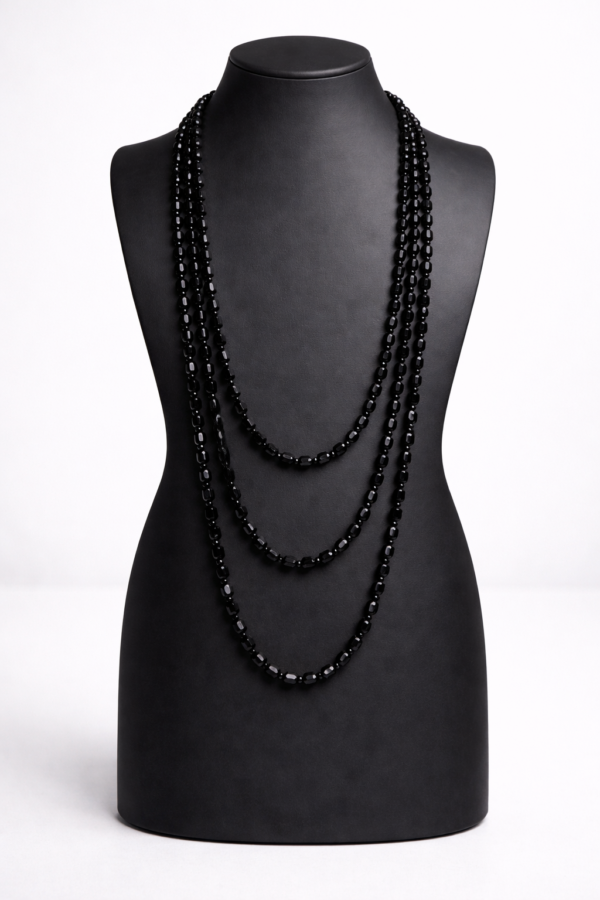 ADIGWE Neckpiece (Black) 3 Layers