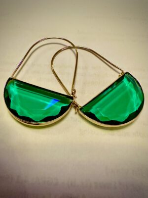 IMG_6646 RIZE Earrings (Emerald)
